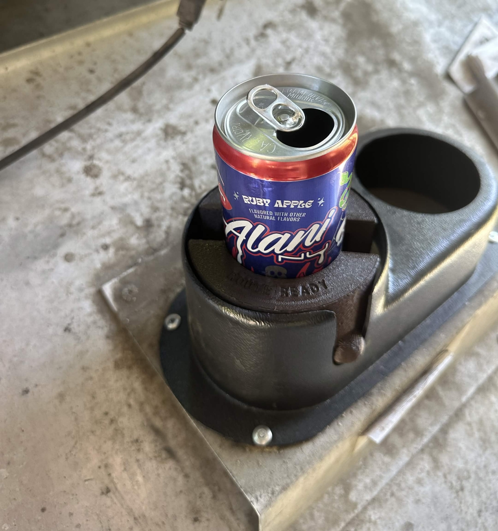 Slim side with can